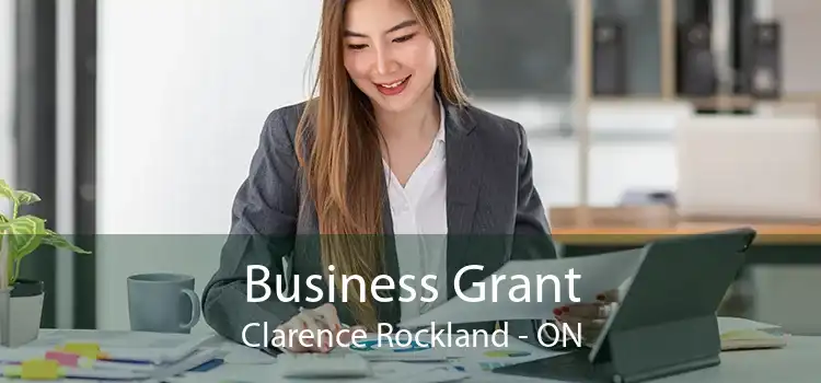 Business Grant Clarence Rockland - ON