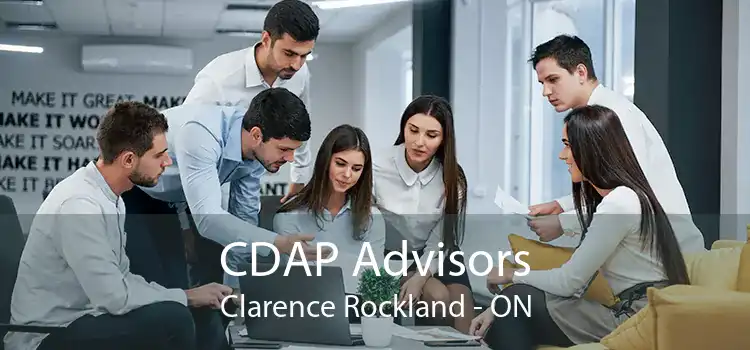 CDAP Advisors Clarence Rockland - ON