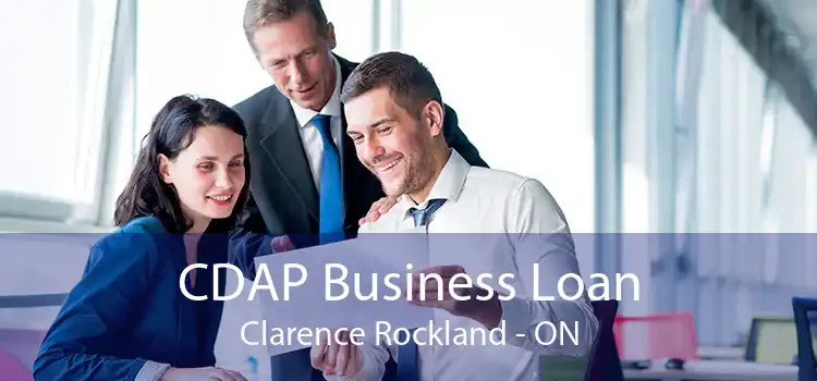 CDAP Business Loan Clarence Rockland - ON